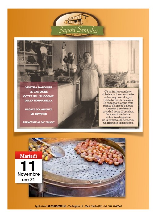 Sapori Semplici, Castagnata