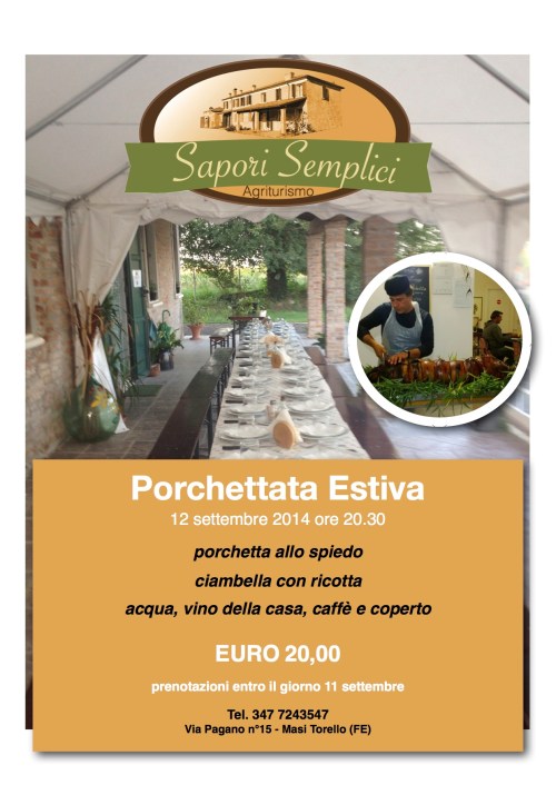 SAPSEP PORCHETTATA ESTIVA