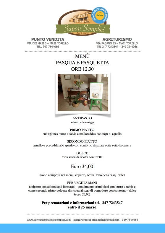 sap sep Buona Pasqua