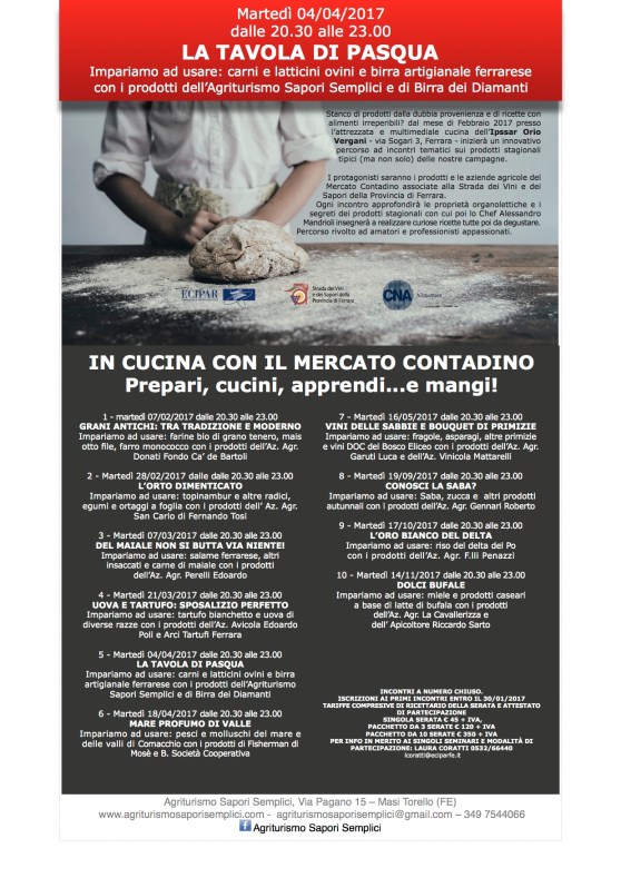 sap semp - in cucina col mercato contadino